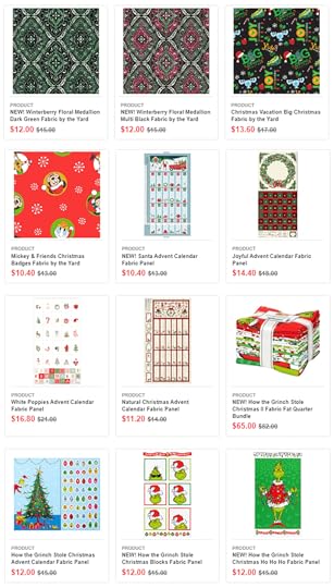 SAVE 20% Off Christmas, Hanukkah, and Winter Fabric at Nancy Zieman Productions at ShopNZP.com