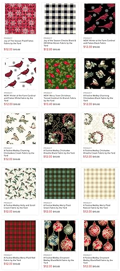SAVE 20% Off Christmas, Hanukkah, and Winter Fabric at Nancy Zieman Productions at ShopNZP.com