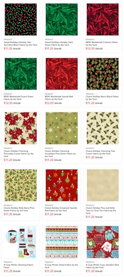 SAVE 20% Off Christmas, Hanukkah, and Winter Fabric at Nancy Zieman Productions at ShopNZP.com