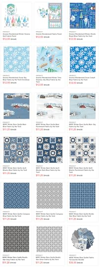 SAVE 20% Off Christmas, Hanukkah, and Winter Fabric at Nancy Zieman Productions at ShopNZP.com