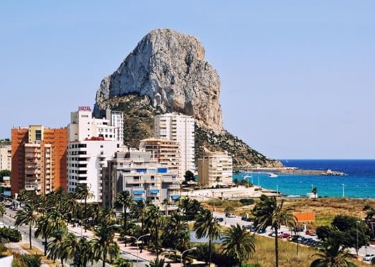 Calpe Rock in the Costa Blanca, Spain, my next digital nomad destination