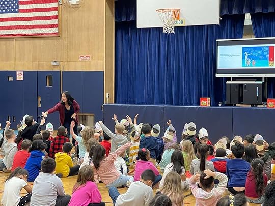A recent school visit with K-1 students. Photo Credit © Brian Stellato