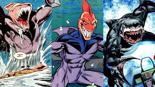The Shark, one of Green Lantern and Aquaman's villains in DC Comics.
