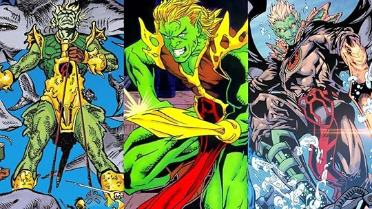 The Atlantean villain Kordax, anscestor of Aquaman.