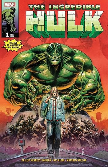 Incredible Hulk comic cover.