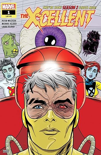 The X-Cellent number 1 comic covers.
