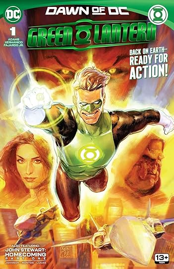 Green Lantern #1 2023 cover.