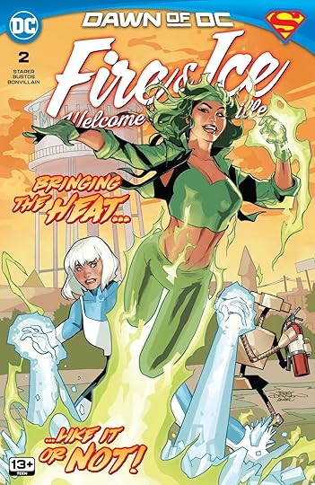 Fire and Ice Welcome to Smallville #2 cover.
