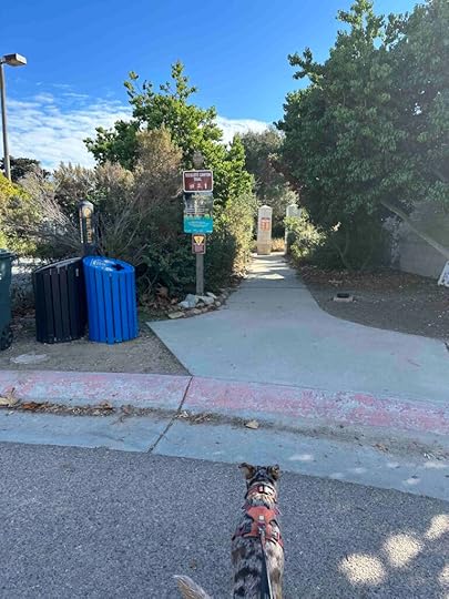 entrance to Tecolote Canyon Natural Park