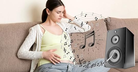 harmful loud sound for mom