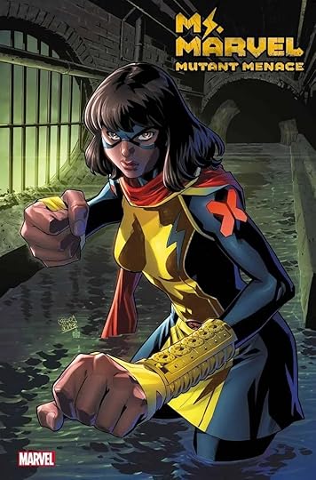 Ms Marvel Mutant Menace comic cover