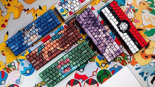 higround pokemon keyboard collection full