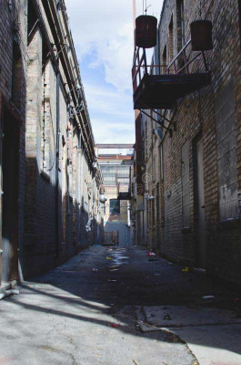An alley in the southwest quadrant of Washington, D.C., in 1970, where “blue laws” were unofficially relaxed. Service members frequented the bars, nightclubs, and strip clubs here—and from time to time got into trouble. That’s when Ed Meagher, the duty noncommissioned officer in charge for the entire Military District of Washington each weekend, was called. Photo courtesy of the author).