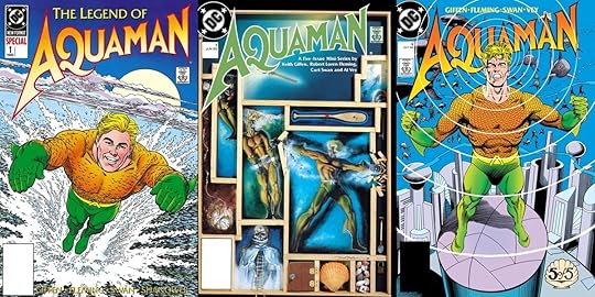 Cover art for the 1989 Aquaman mini-series by comics legend Curt Swan.