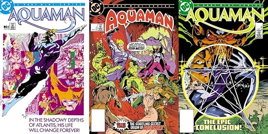 Cover art for the 1986 Aquaman mini-series from artist Craig Hamilton