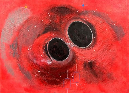 At the Heart of the Matter (When Black Holes Collide), 2023, 22