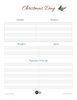 Christmas Day Planner (Printable) by Elizabeth George