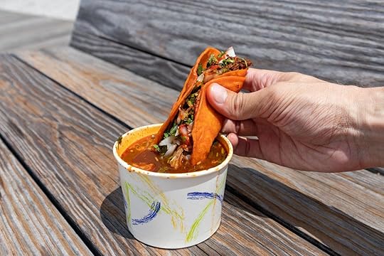 puerto vallarta food.- street taco