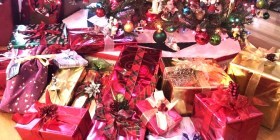 Christmas Gifts beautifully wrapped