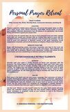 PERSONAL PRAYER RETREAT CARD