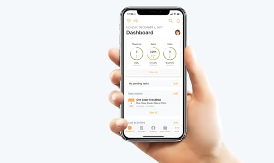 ForceManager SaaS dashboard example