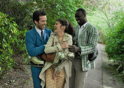 Romain Duris, Audrey Tautou and Omar Sy in L'écume des jours (2013)