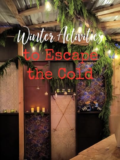 Here are some things you might like when you travel this time of year or to just do at home when it's cold or rainy or snowing out.