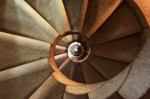 Image of a spiral staircase