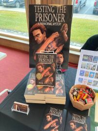 Testing the Prisoner display at Phil's table