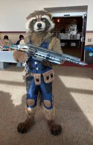 Rocket cosplay