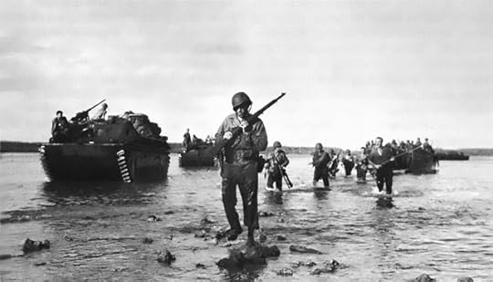 US Army 112th Cavalry Regiment landing at Arawe, New Britain, 15 December 1943 (public domain via WW2 Database)