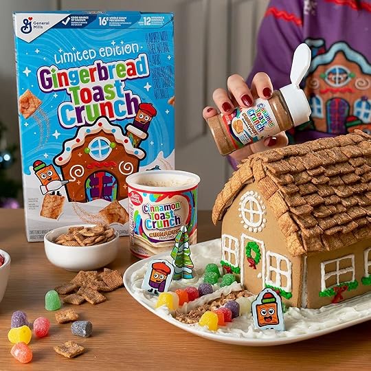 Cingingerbread Toast crunch house