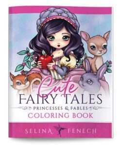 Cute Fairy Tales Coloring Book