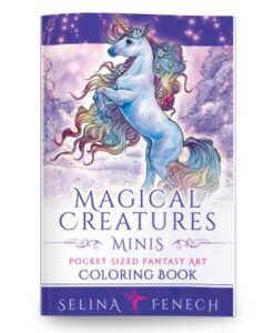 Magical Creatures Minis - Pocket Sized Coloring Book