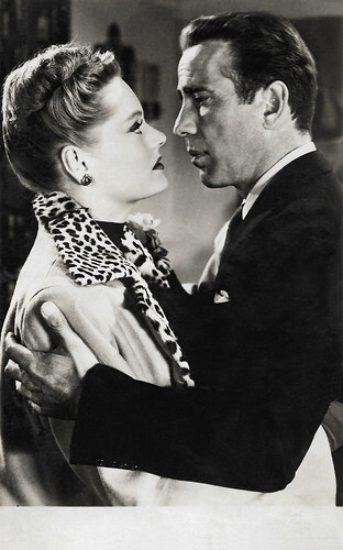 Alexis Smith and Humphrey Bogart in The Two Mrs. Carrolls (1947)