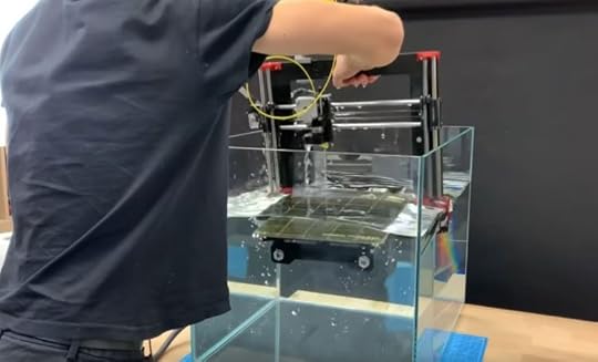 Dunk Your 3D Printer Under Water For The Ultimate Overhangs
