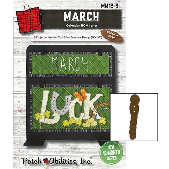 NEW! Patch Abilities Appliqué Wall Hanging Patterns & Hardware at ShopNZP.com!