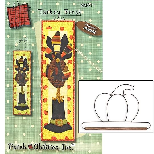 NEW! Patch Abilities Appliqué Wall Hanging Patterns & Hardware at ShopNZP.com!