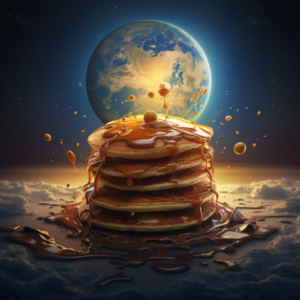 Pancakes will save the world.