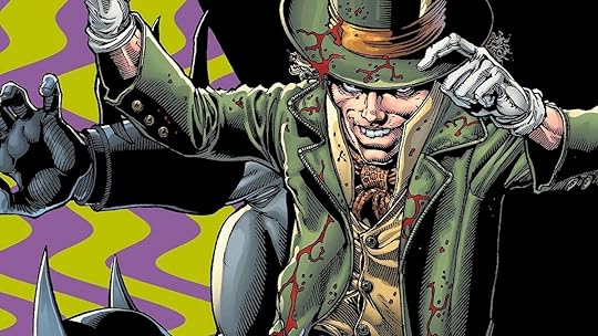 The Alice in Wonderland-based Batman villain the Mad Hatter, as seen in the pages of DC Comics.