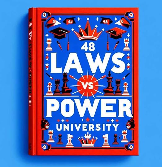 the 48 laws of power VS power university book cover