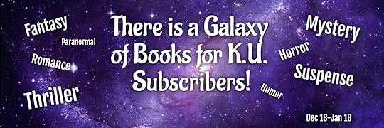 Holiday KU Bonanza - Ends 1/19 - YA,Romance,Mystery,