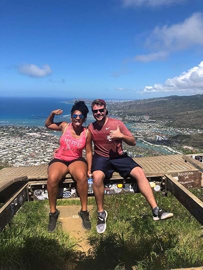 Trenise and her fiancé after they climbed Koko head in Hawaii. An experience that she says will be a picture book one day! Photo Credit: © Trenise Ferreira