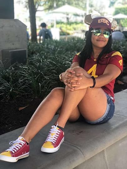 Trenise pictured on University of Southern California Game Day. She LOVES her alma mater and is a very proud Trojan! Photo Credit: © Trenise Ferreira