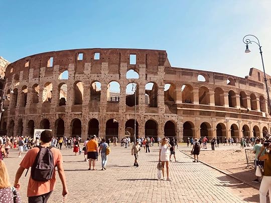 Trenise at the Colosseum in Rome. Trenise's curiosity about the world around her and history specifically inform a lot of her narrative non-fiction or informational fiction work. Photo Credit: © Trenise Ferreira