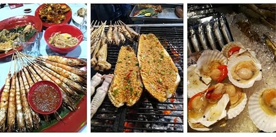 seafood paradise at Penang Food Fest Food Court. The Backpacking Housewife