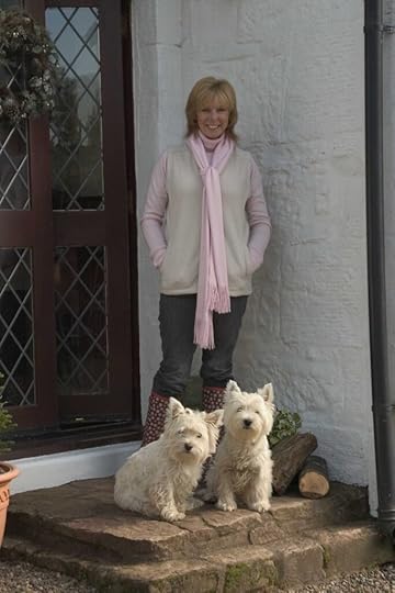 Janice Horton and doggies at home in Scotland