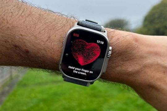 Apple Watch Ultra 2 front heart