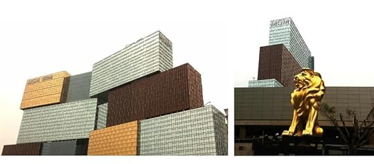 The contemporary MGM Resort Macao