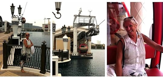 The gondola ride at The Venetian Hotel Macao